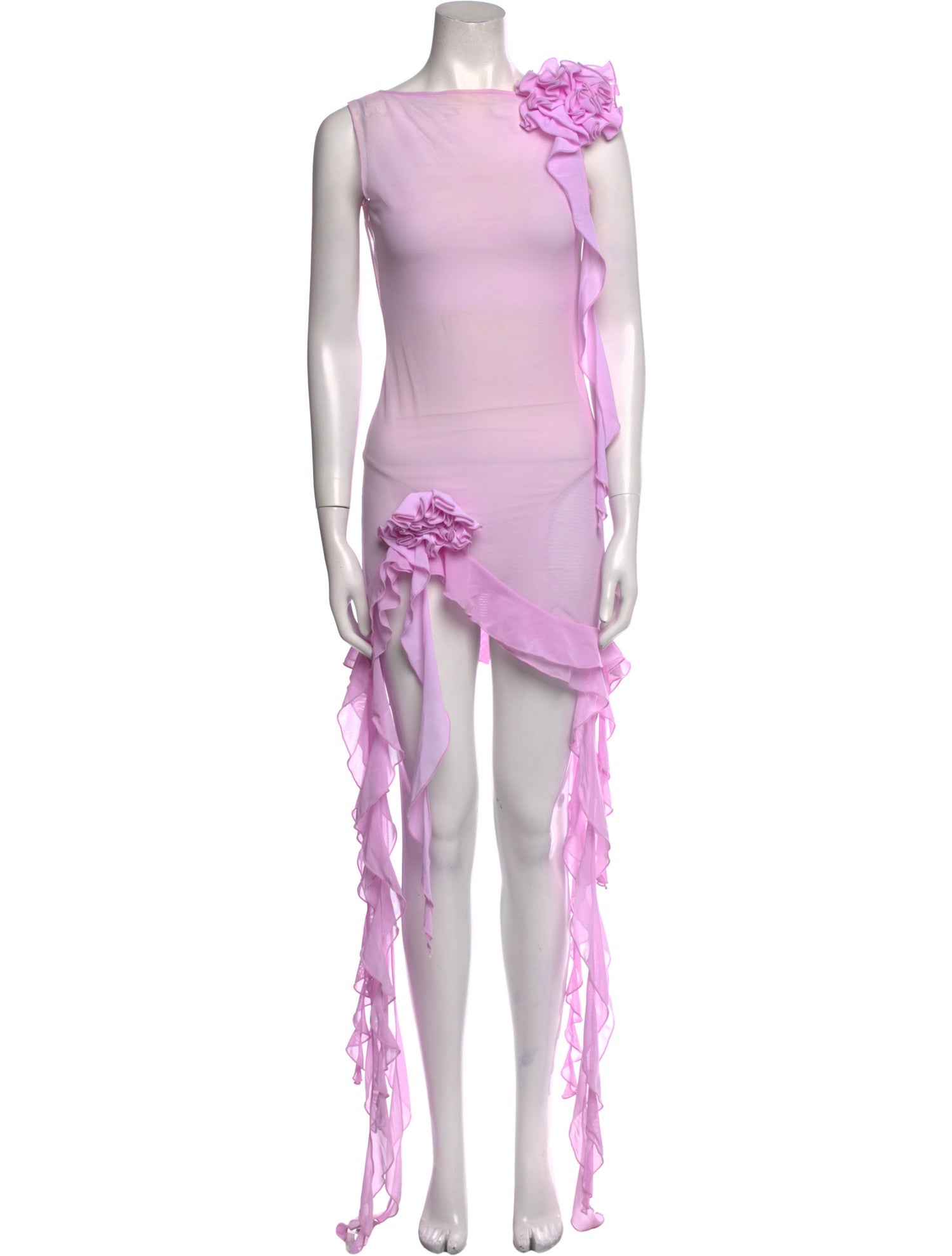 Fanci Bateau Neckline Long Dress