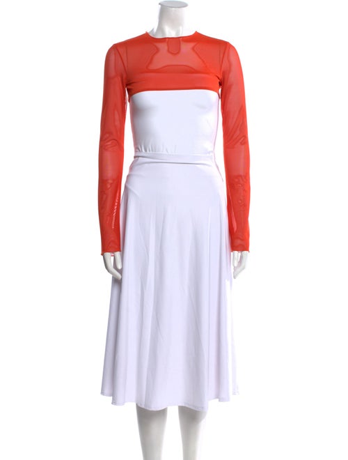 Fanci Crew Neck Long Sleeve Crop Top