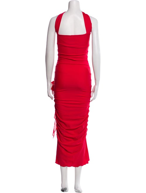 Fanci Strapless Midi Length Dress