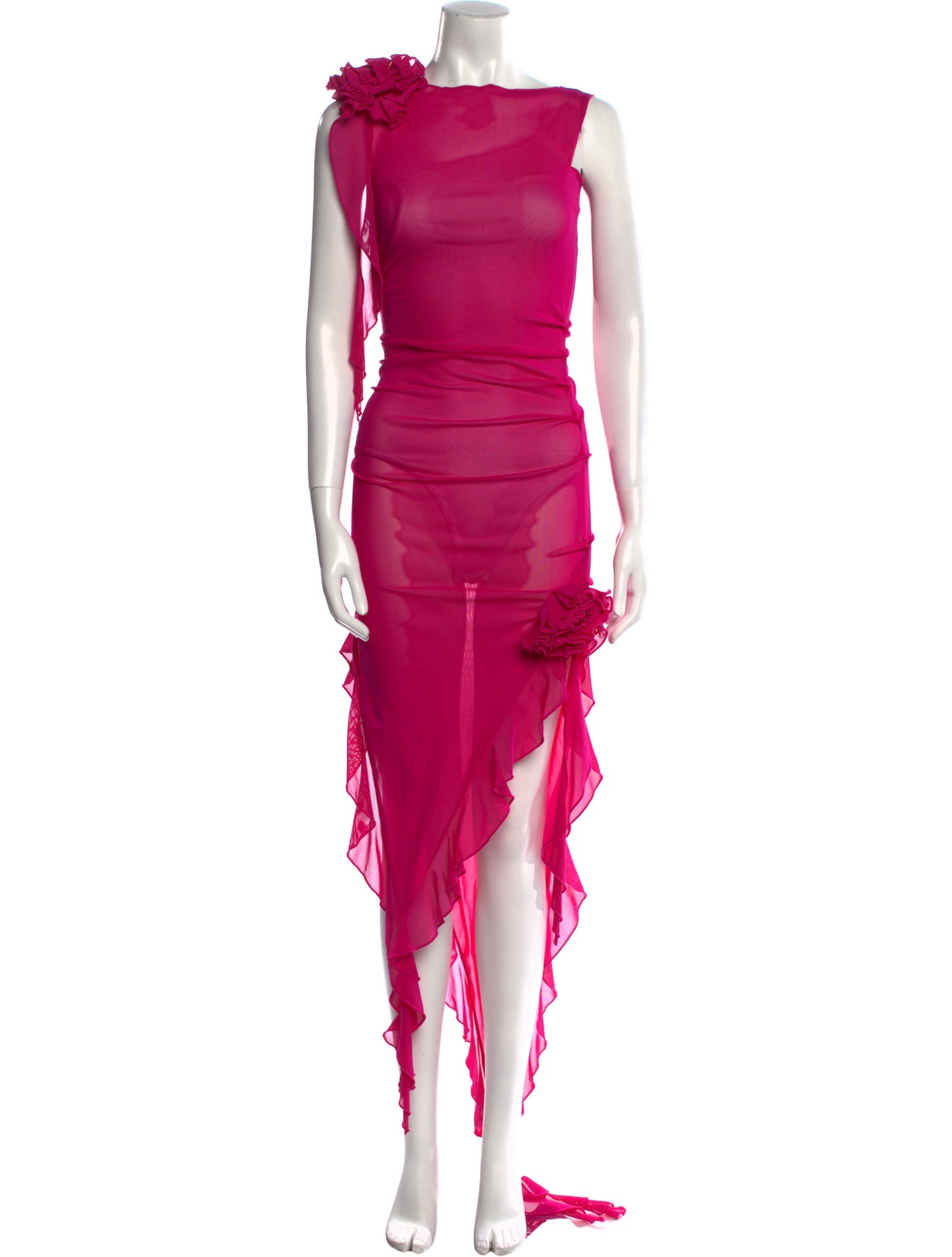 Fanci Bateau Neckline Long Dress