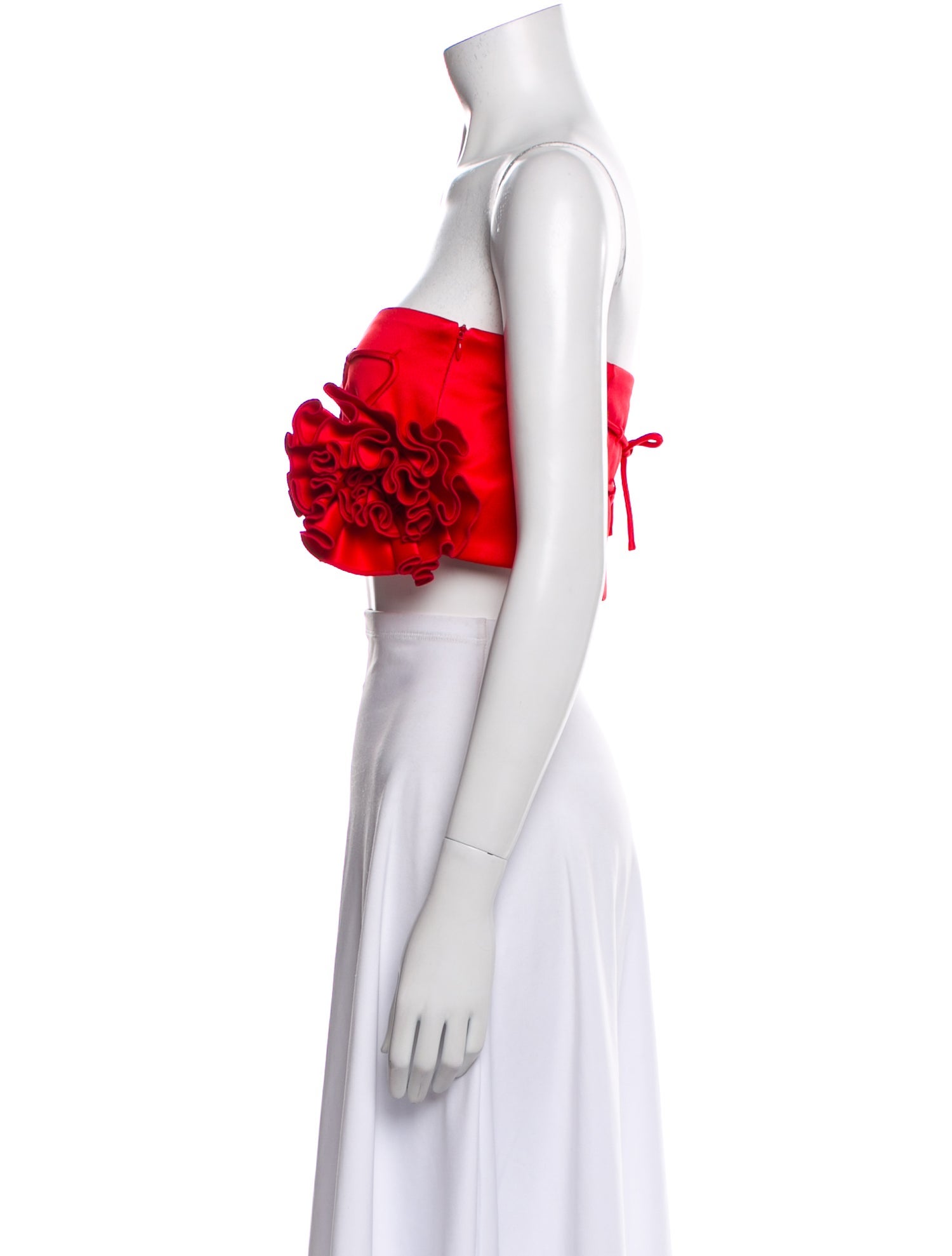 Fanci Strapless Crop Top