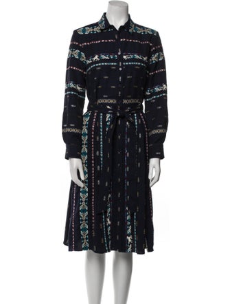 Finley Printed Midi Length Dress