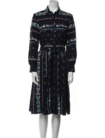 Finley Dresses Printed Midi Length Dress S