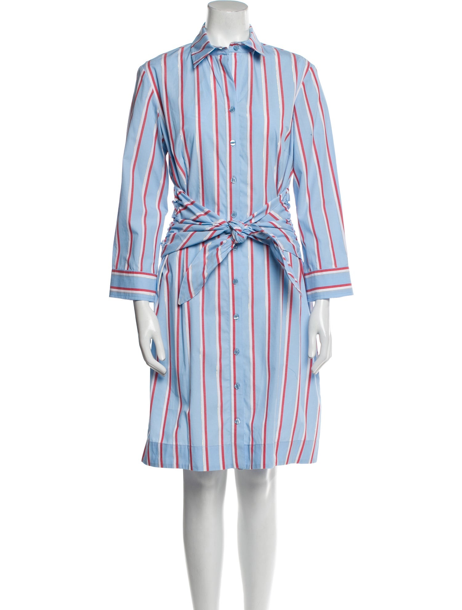 Finley Striped Knee-Length Dress