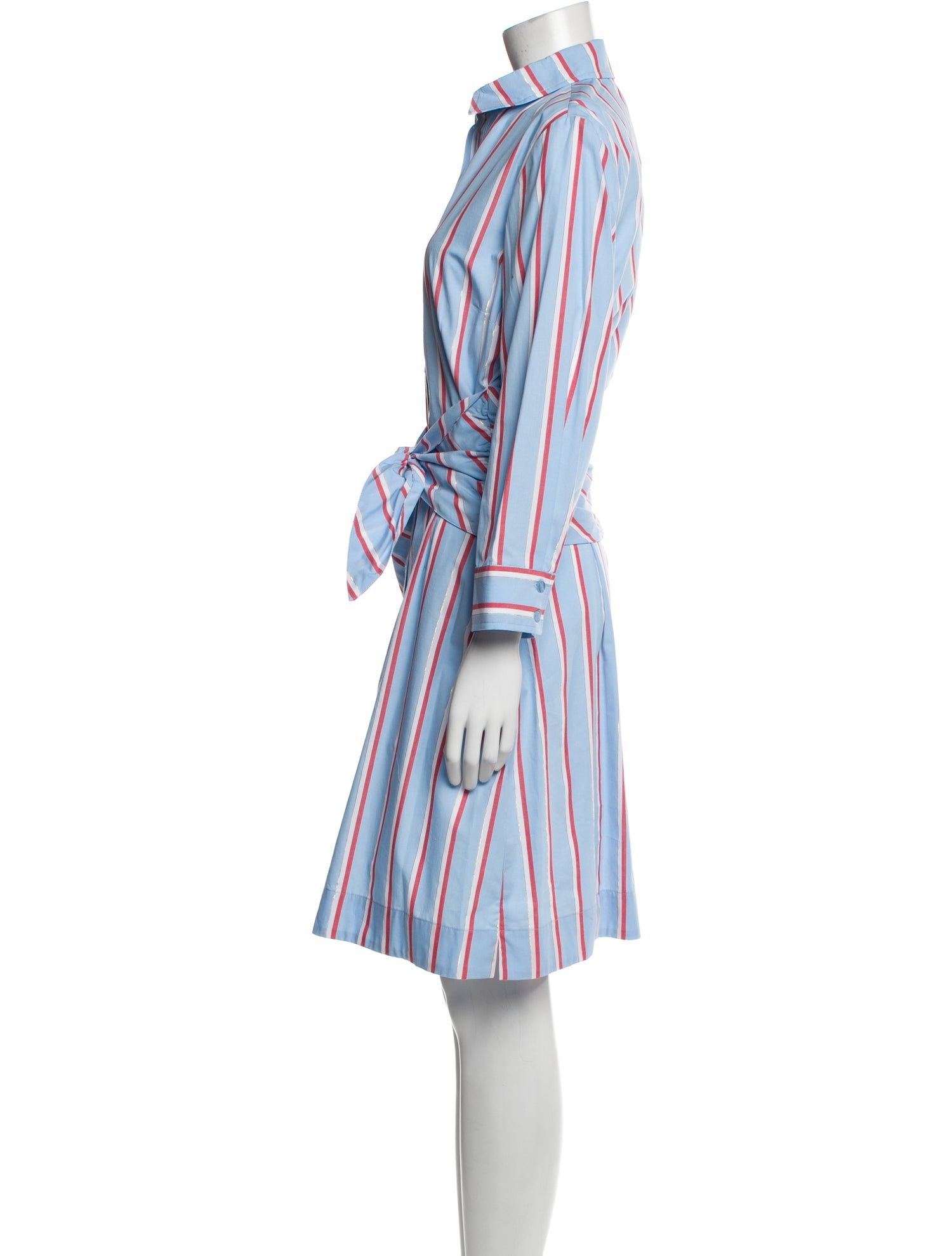 Finley Striped Knee-Length Dress