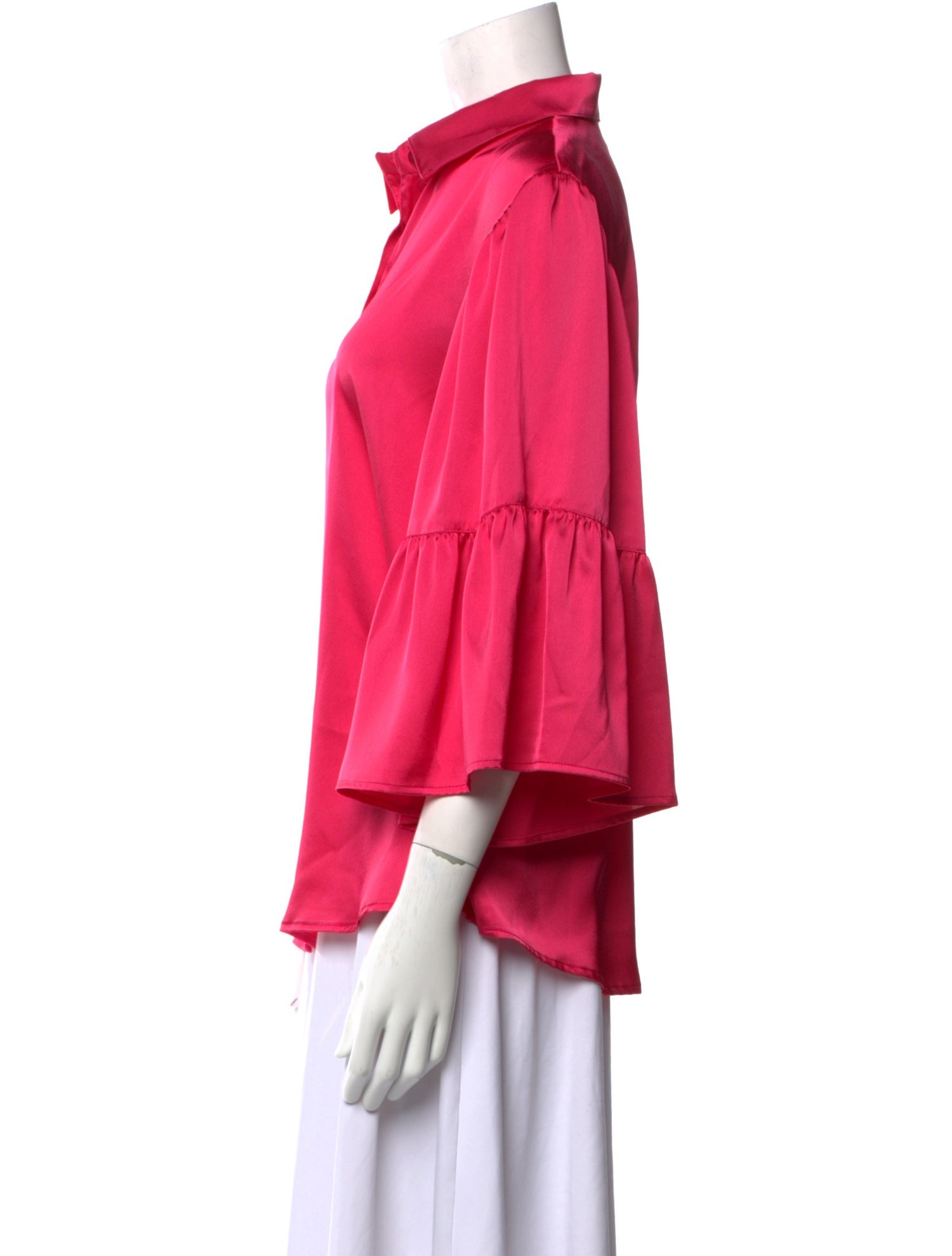 Finley Three-Quarter Sleeve Button-Up Top w/ Tags