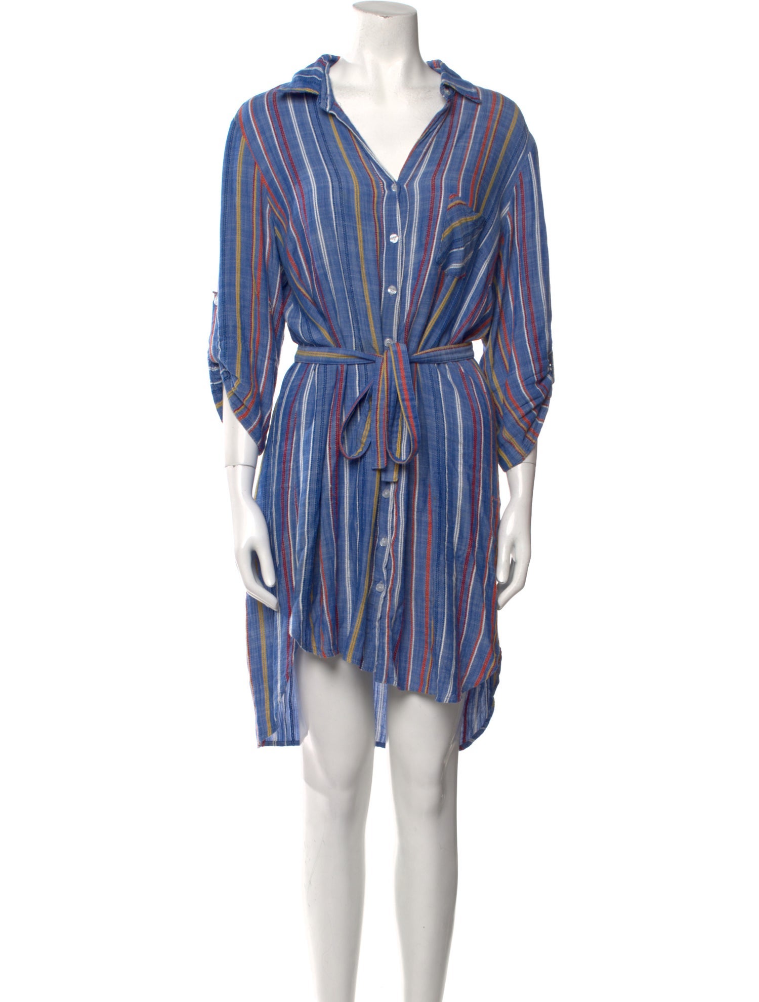 Finley Striped Knee-Length Dress