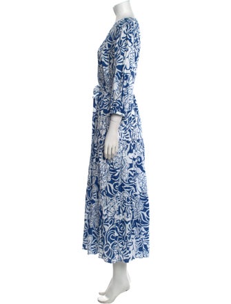 Finley Printed Long Dress