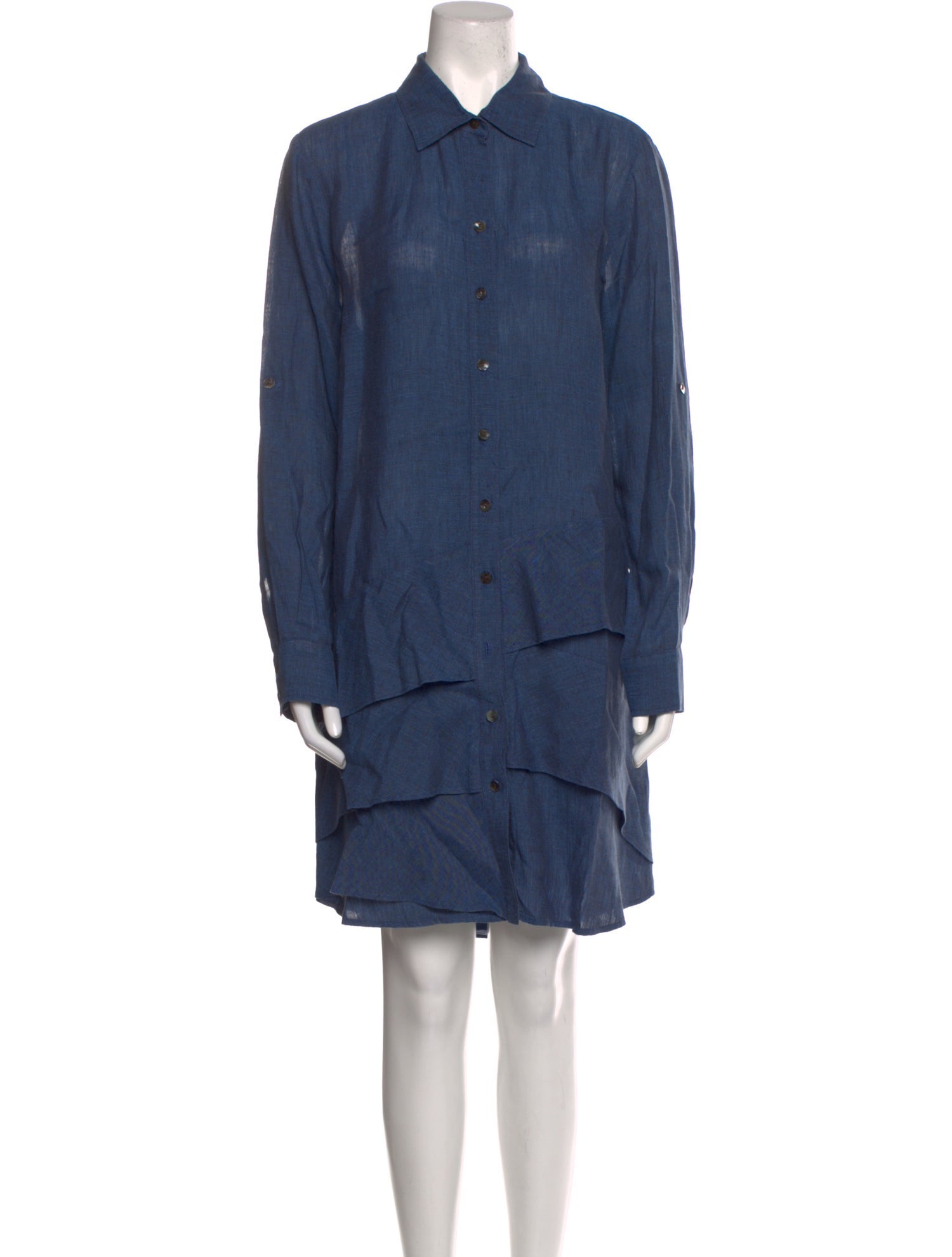 Finley Linen Knee-Length Dress