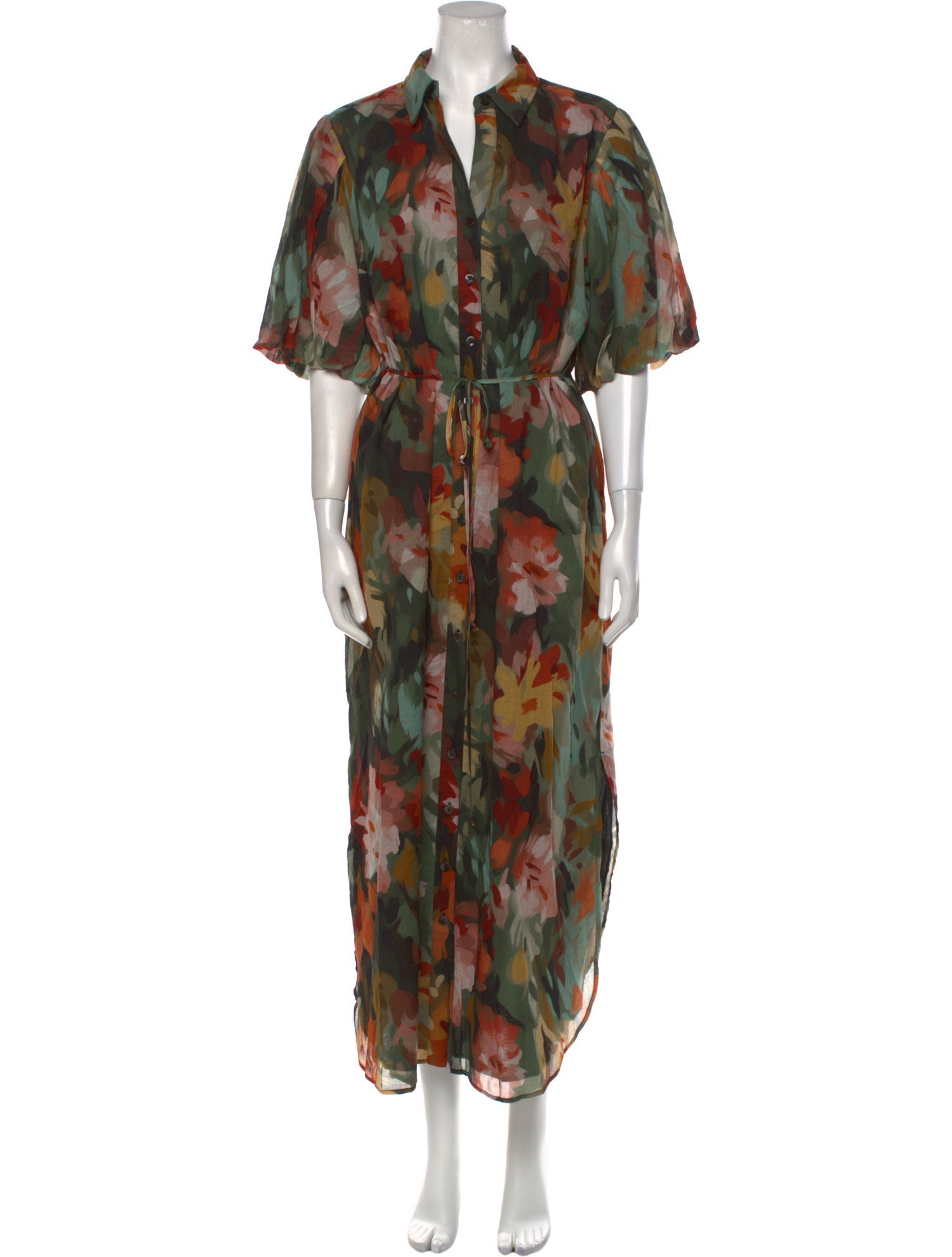 Finley Floral Print Long Dress
