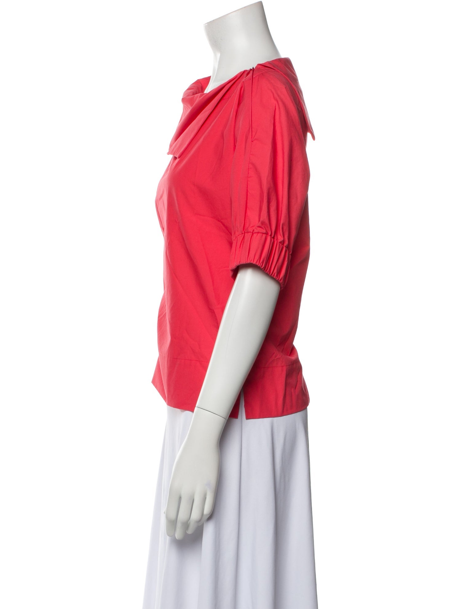 Finley Cowl Neck Short Sleeve Top