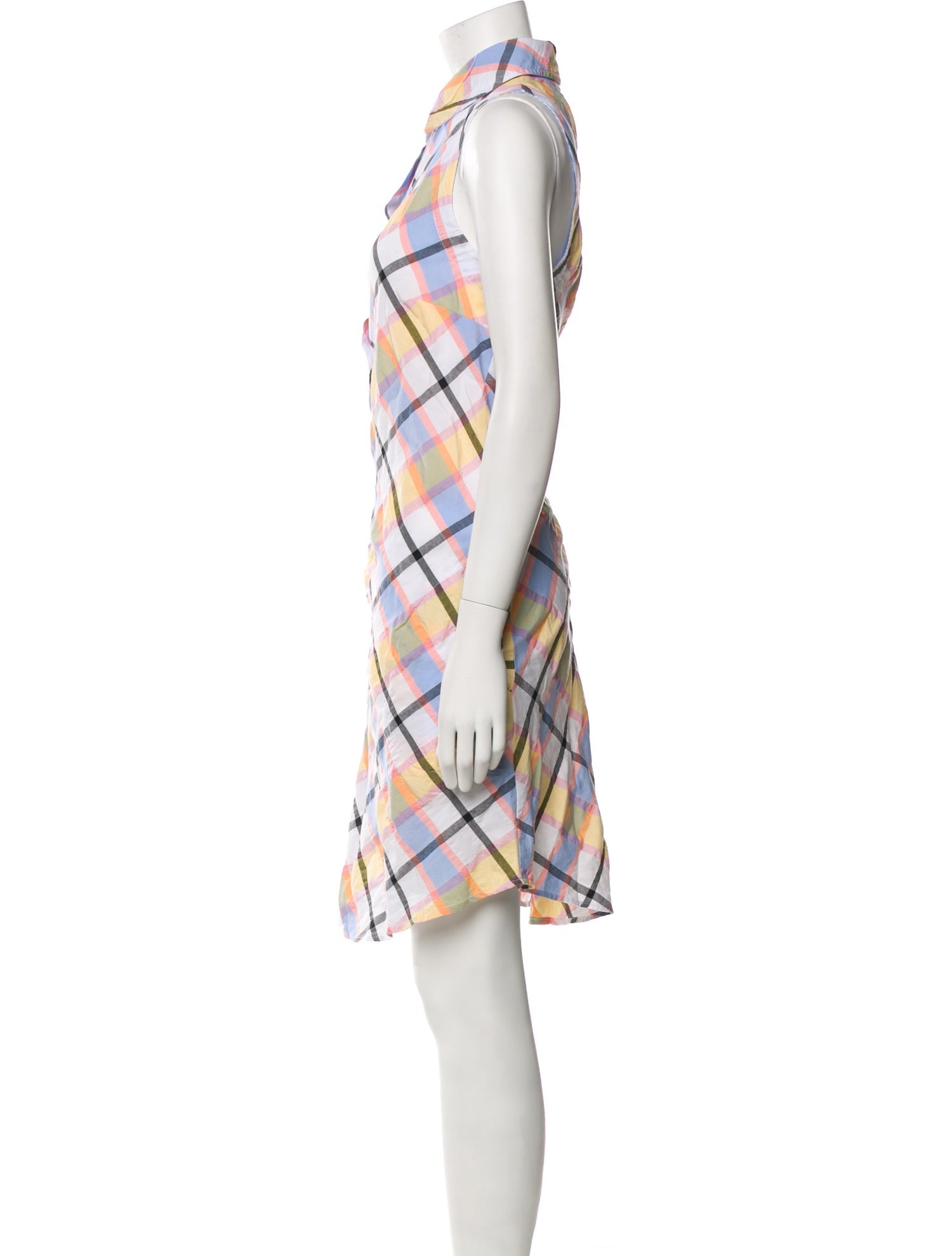 Finley Plaid Print Knee-Length Dress