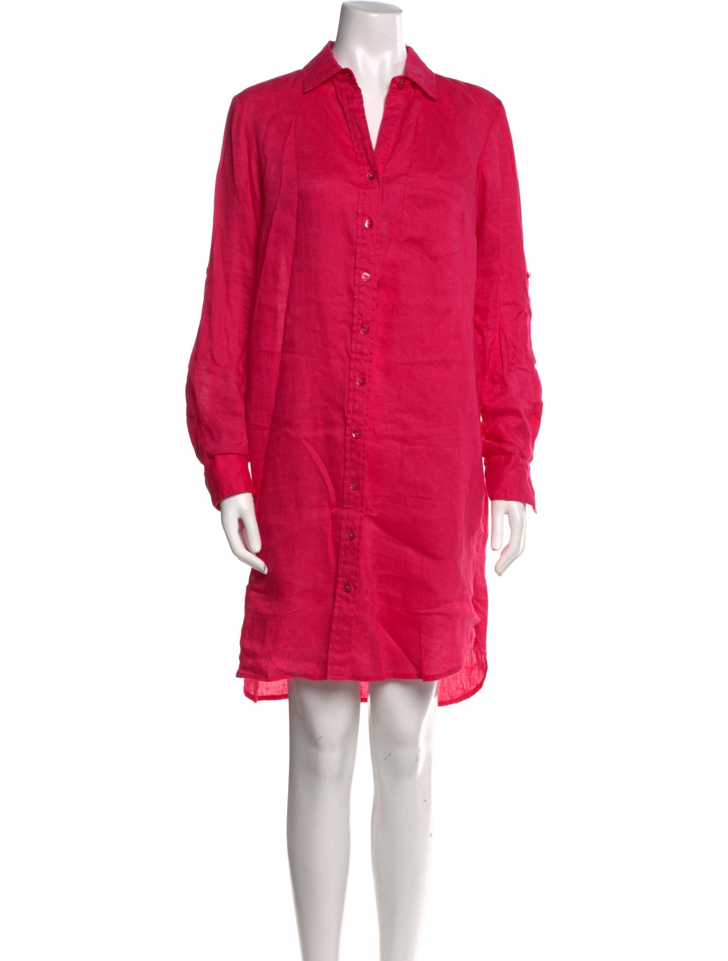 Finley Linen Knee-Length Dress