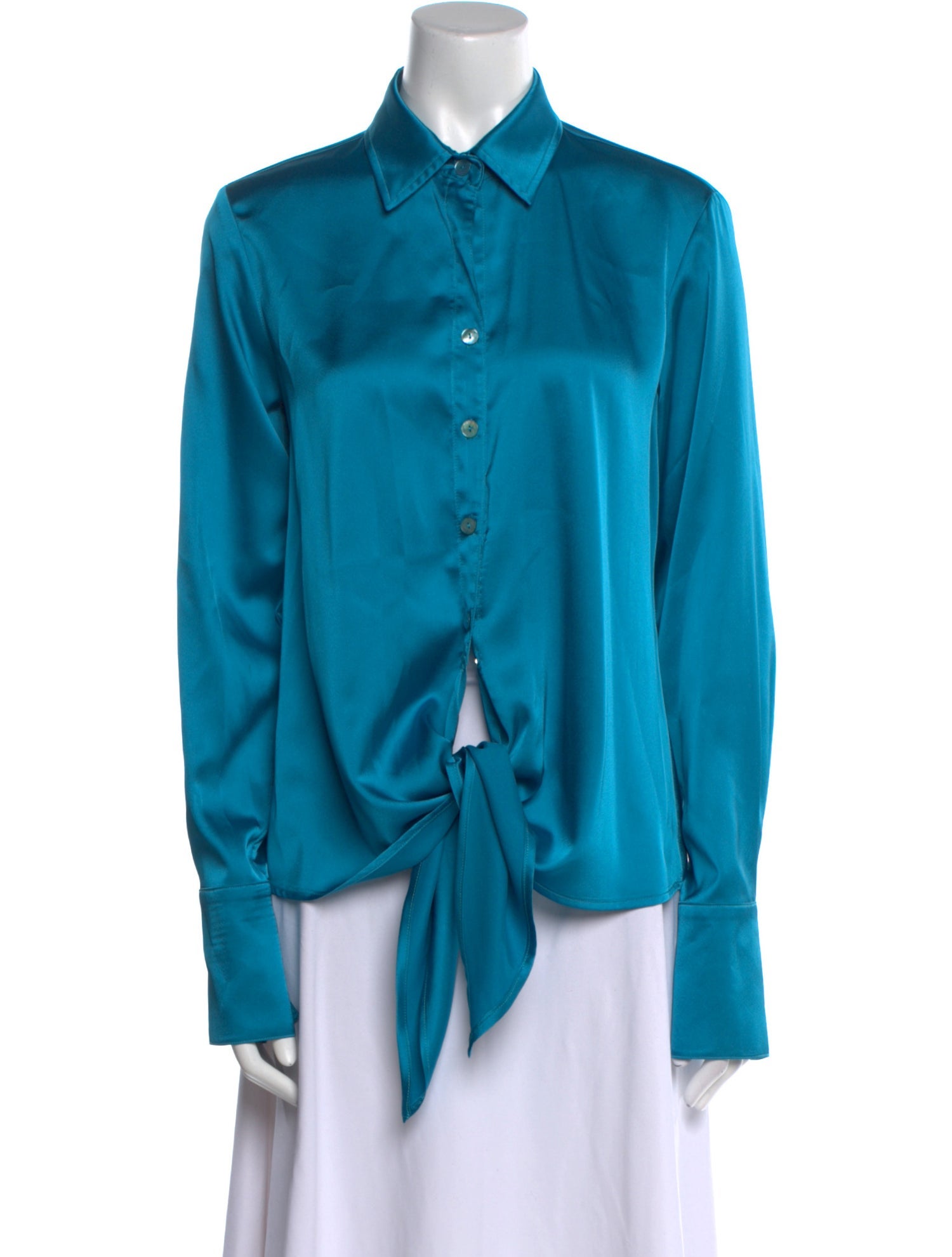 Finley Long Sleeve Button-Up Top