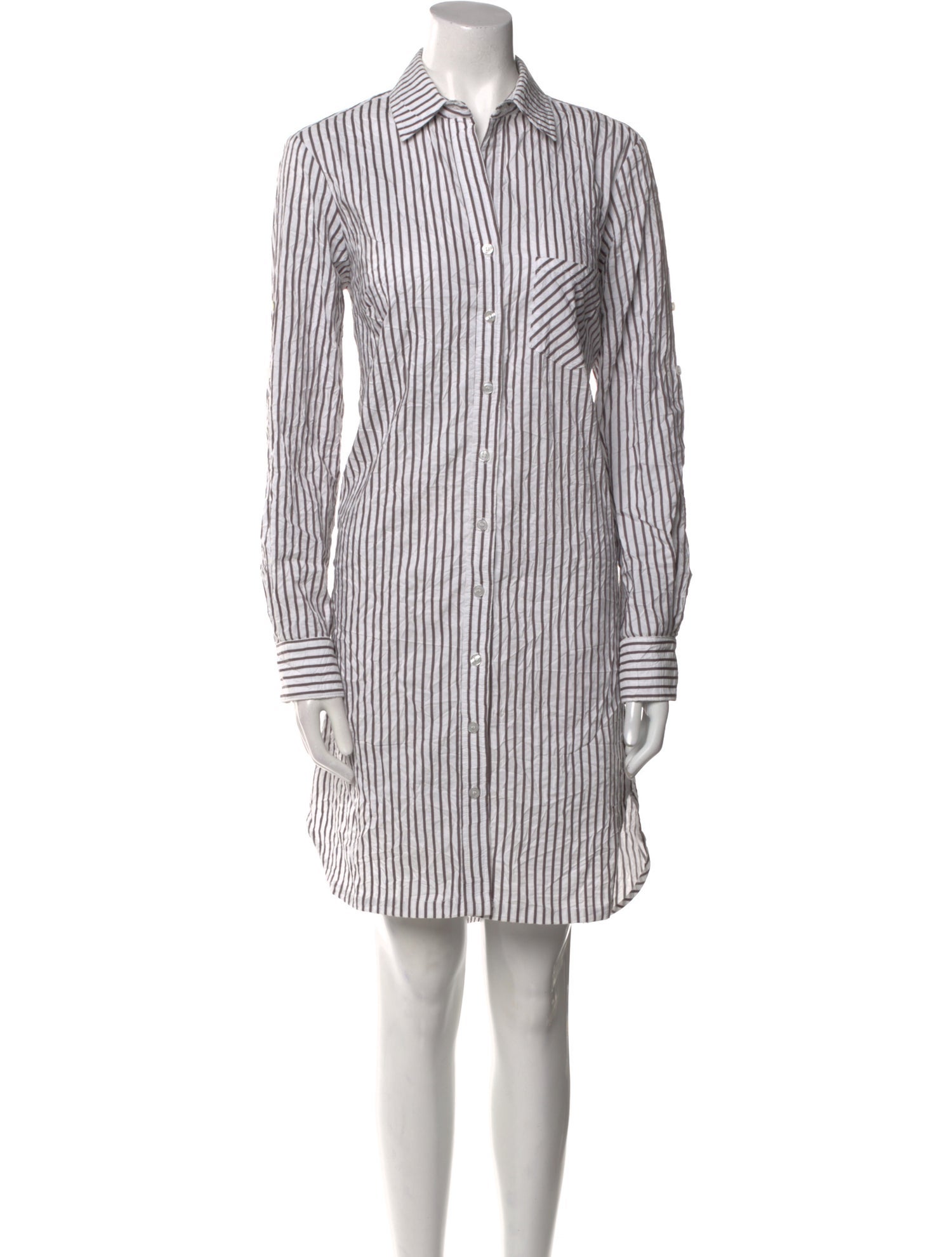 Finley Striped Knee-Length Dress