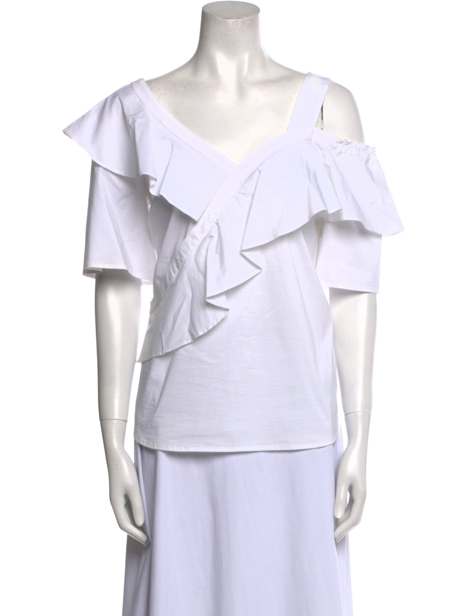 Finley Asymmetrical Short Sleeve Top