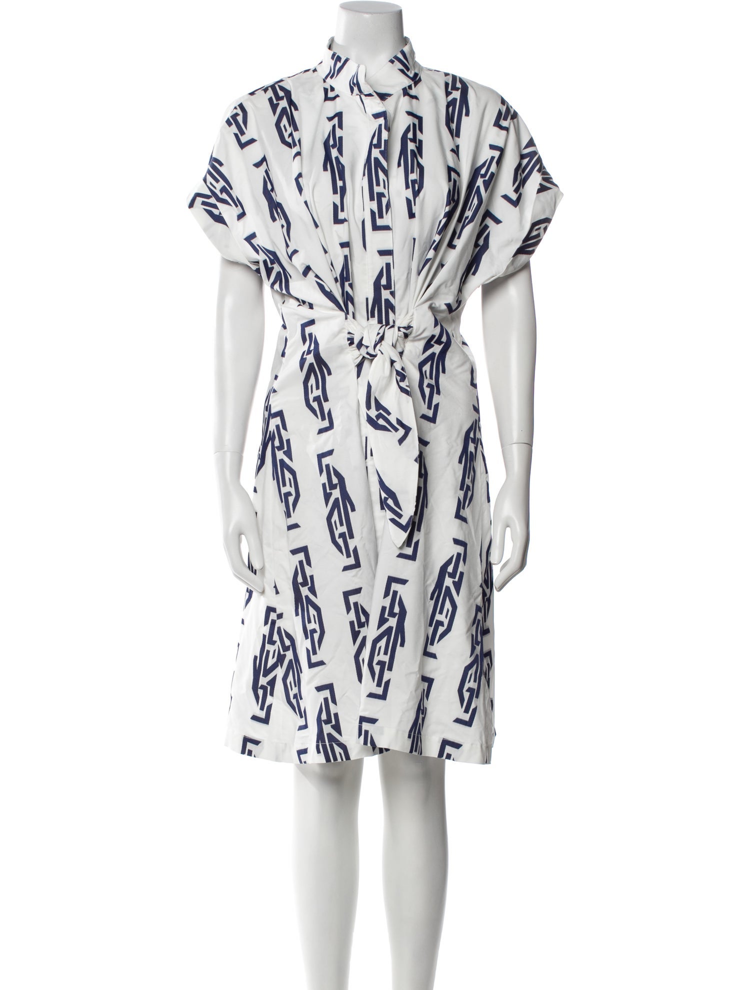 Finley Printed Midi Length Dress w/ Tags