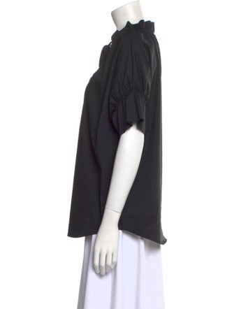 Finley V-Neck Short Sleeve Blouse