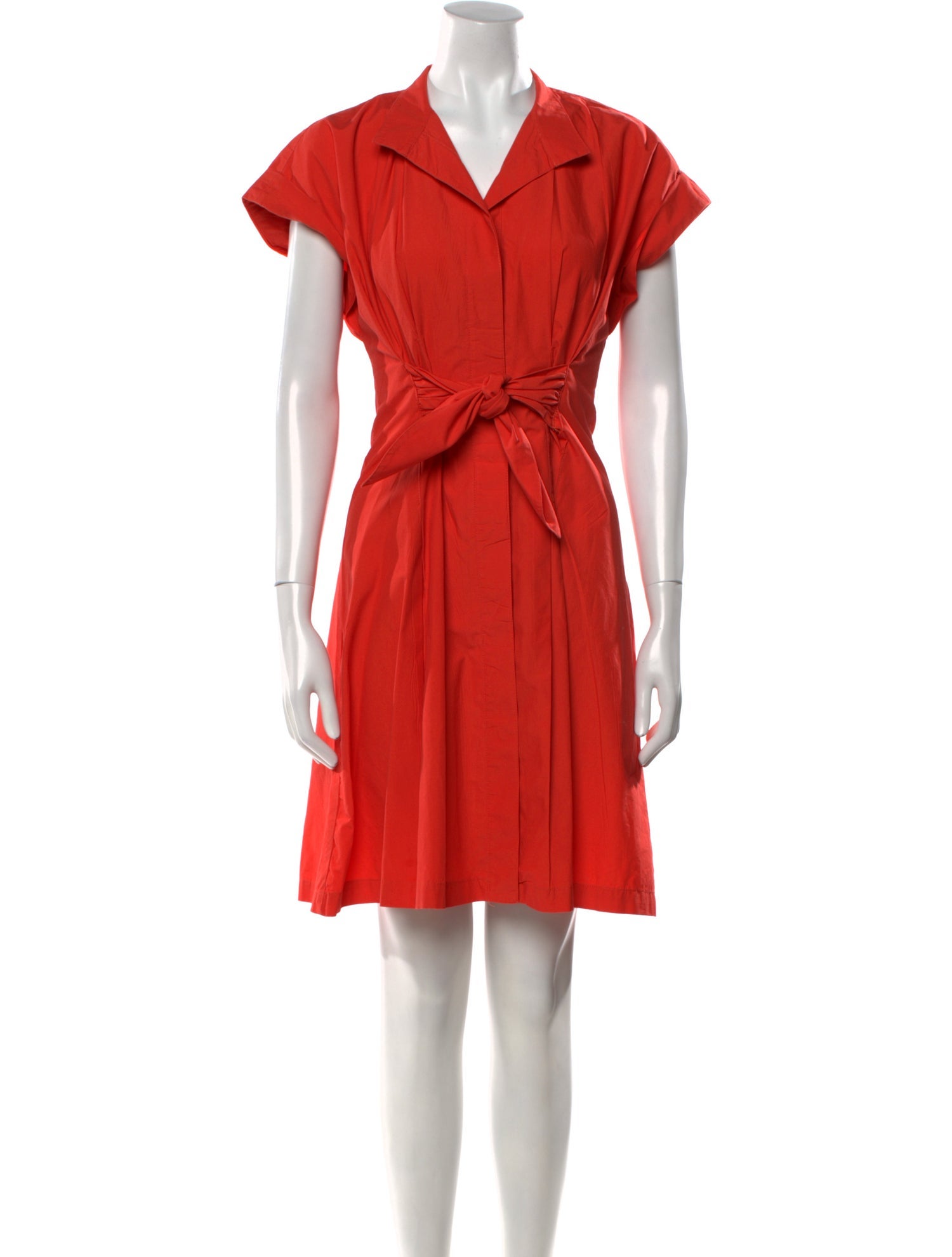 Finley V-Neck Knee-Length Dress