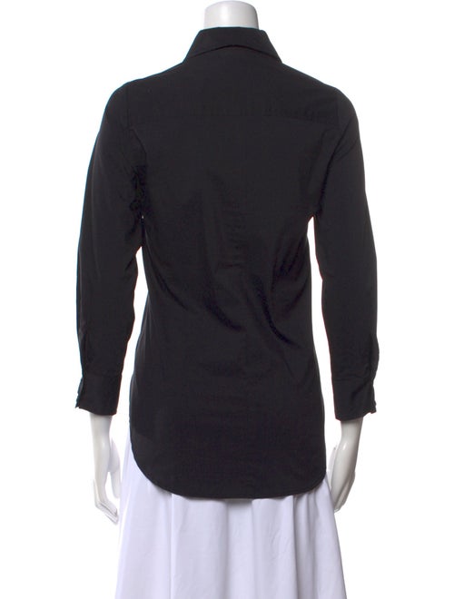 Finley Three-Quarter Sleeve Button-Up Top