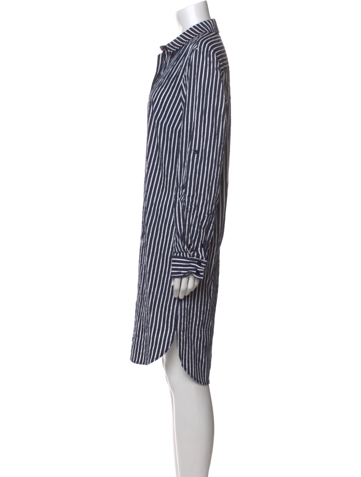 Finley Striped Midi Length Dress