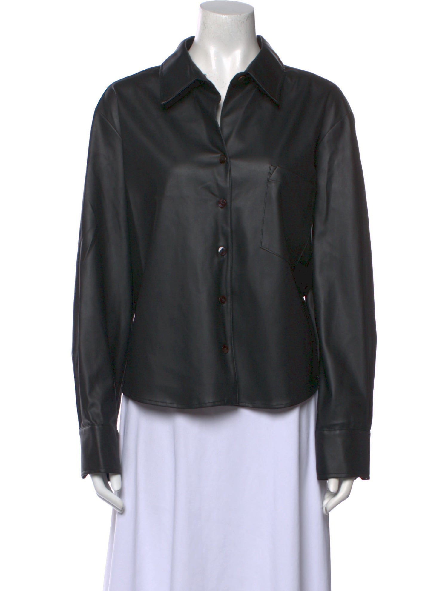 Finley Long Sleeve Button-Up Top