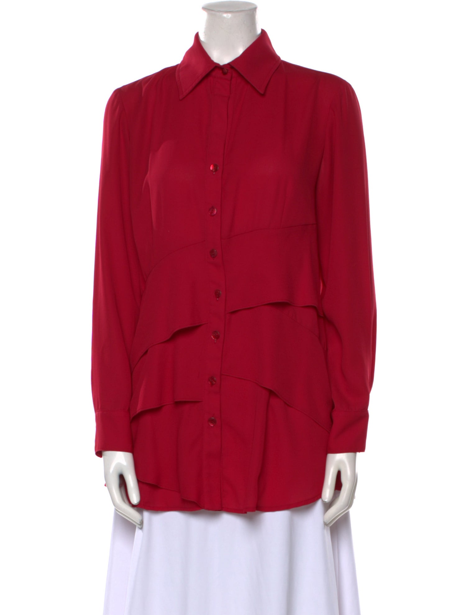 Finley Long Sleeve Button-Up Top