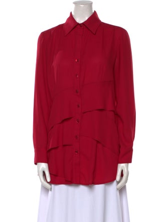 Finley Long Sleeve Button-Up Top