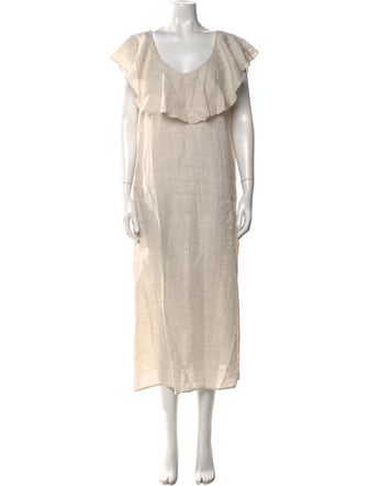 Finley Linen Long Dress