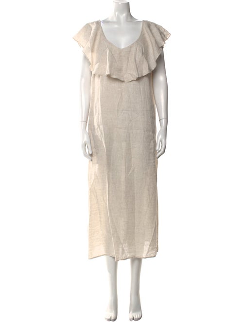 Finley Linen Long Dress