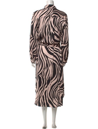 Finley Animal Print Long Dress