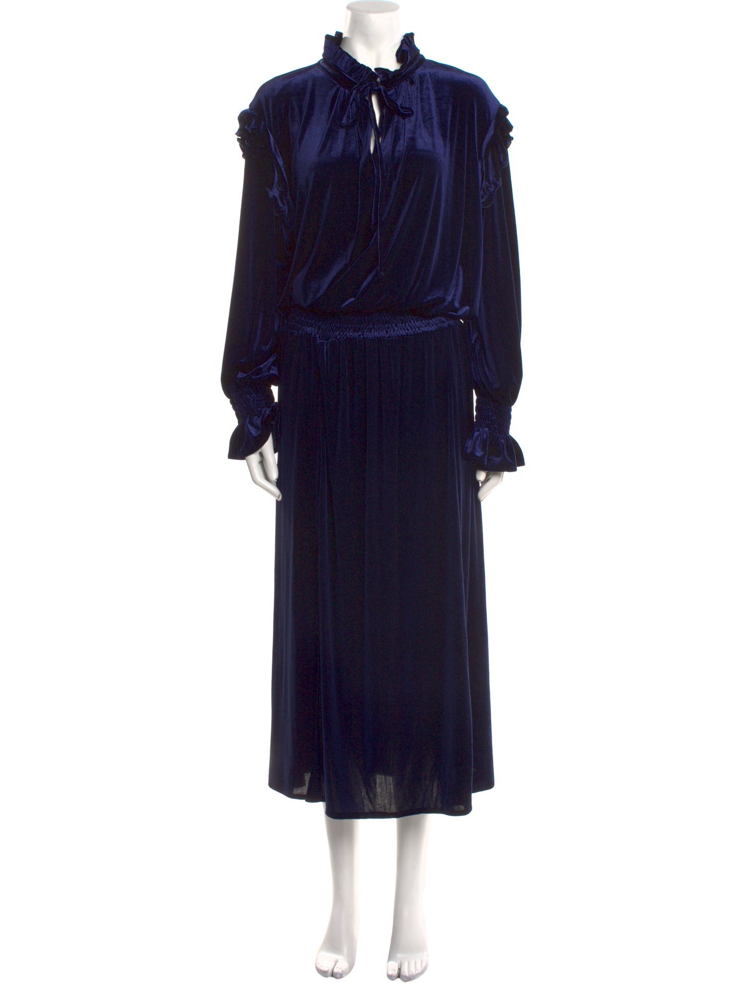 Finley Velvet Long Dress w/ Tags