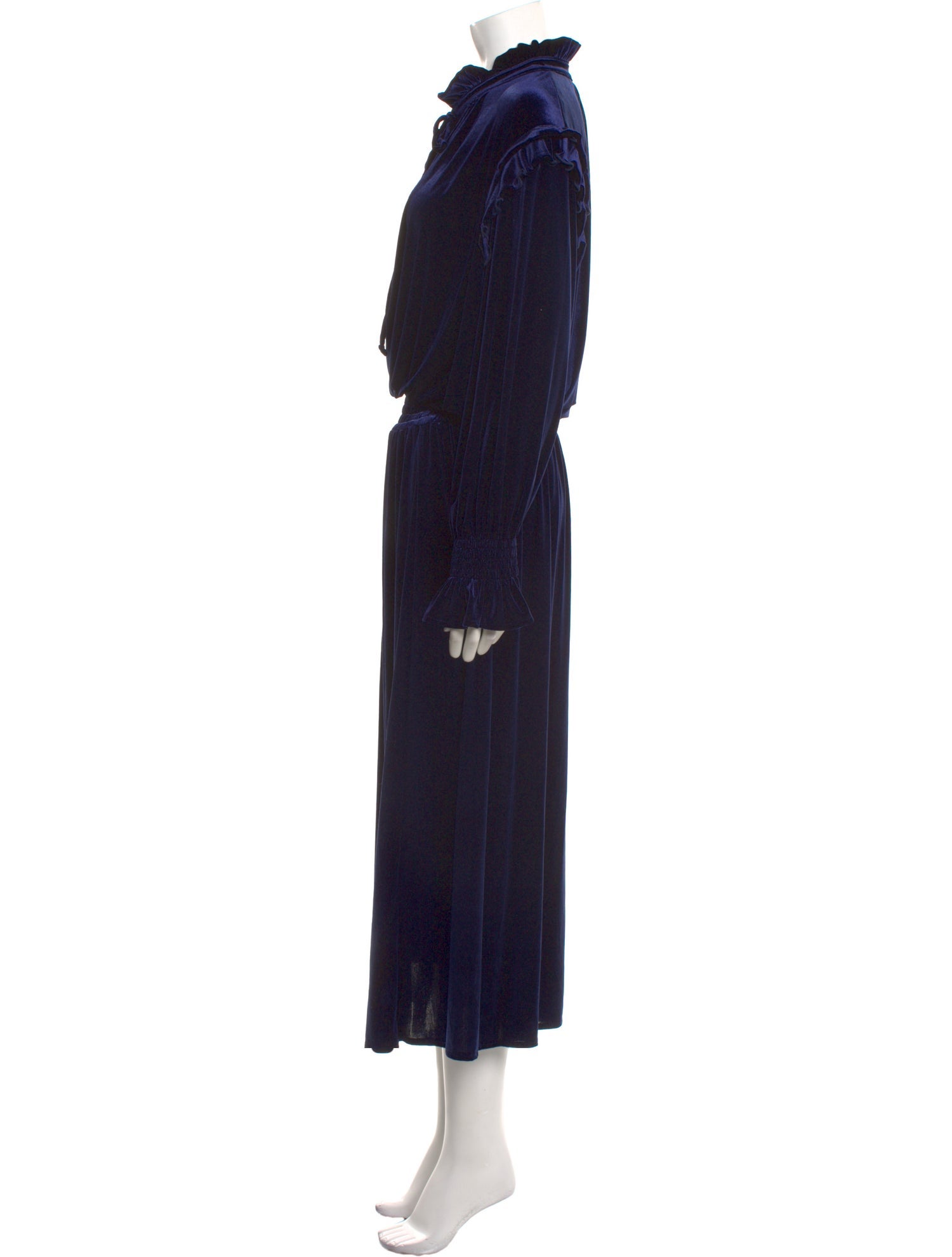 Finley Velvet Long Dress w/ Tags