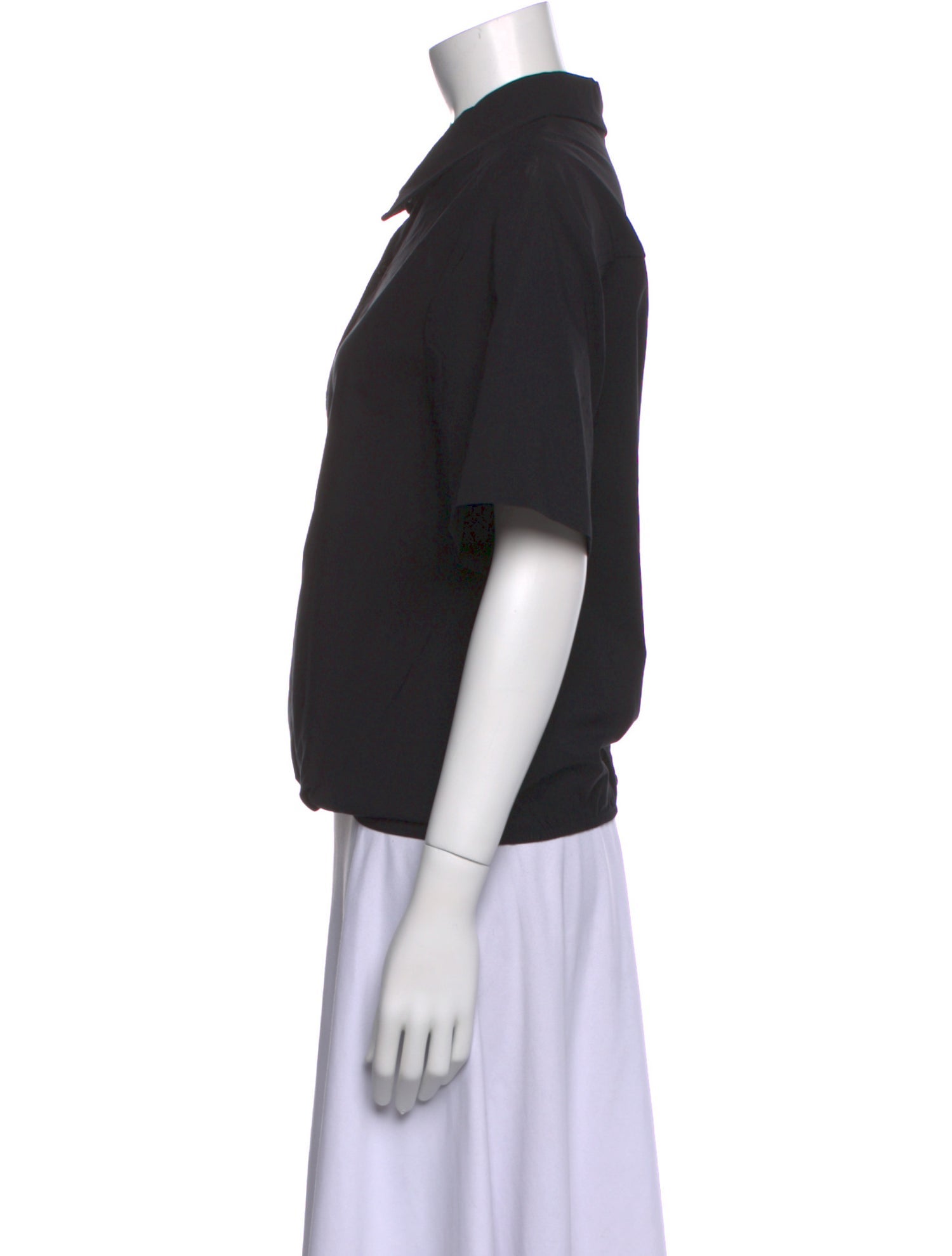 Finley Short Sleeve Button-Up Top