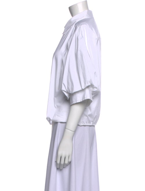 Finley Three-Quarter Sleeve Button-Up Top