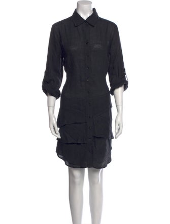 Finley Linen Knee-Length Dress