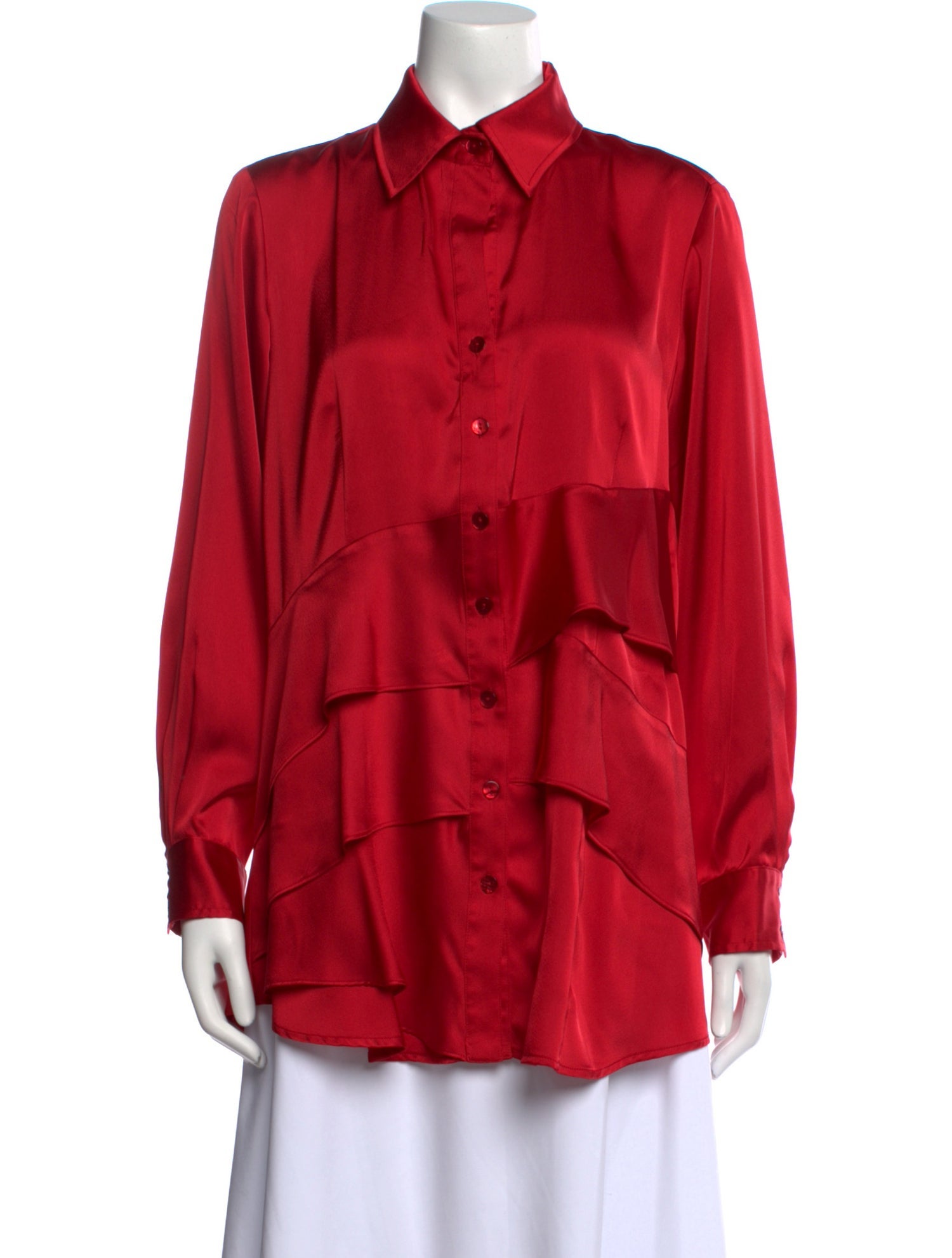 Finley Long Sleeve Button-Up Top