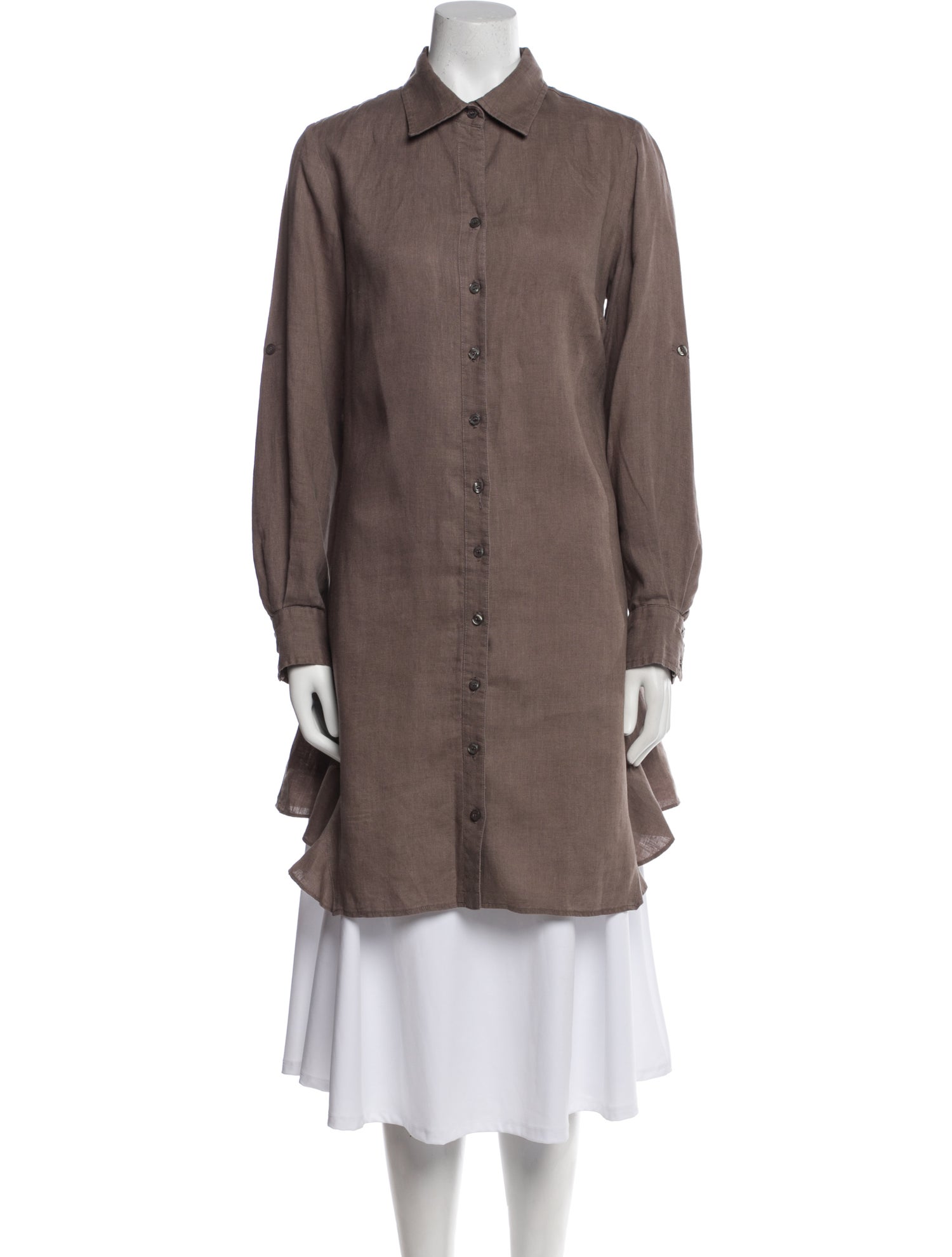 Finley Linen Trench Coat