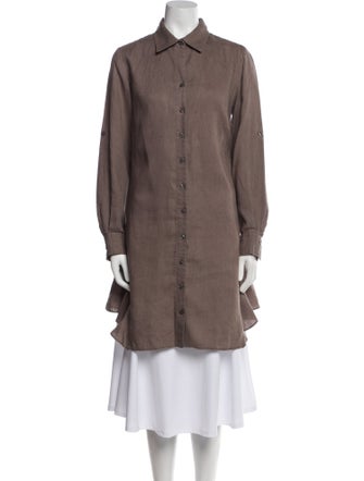 Finley Linen Trench Coat