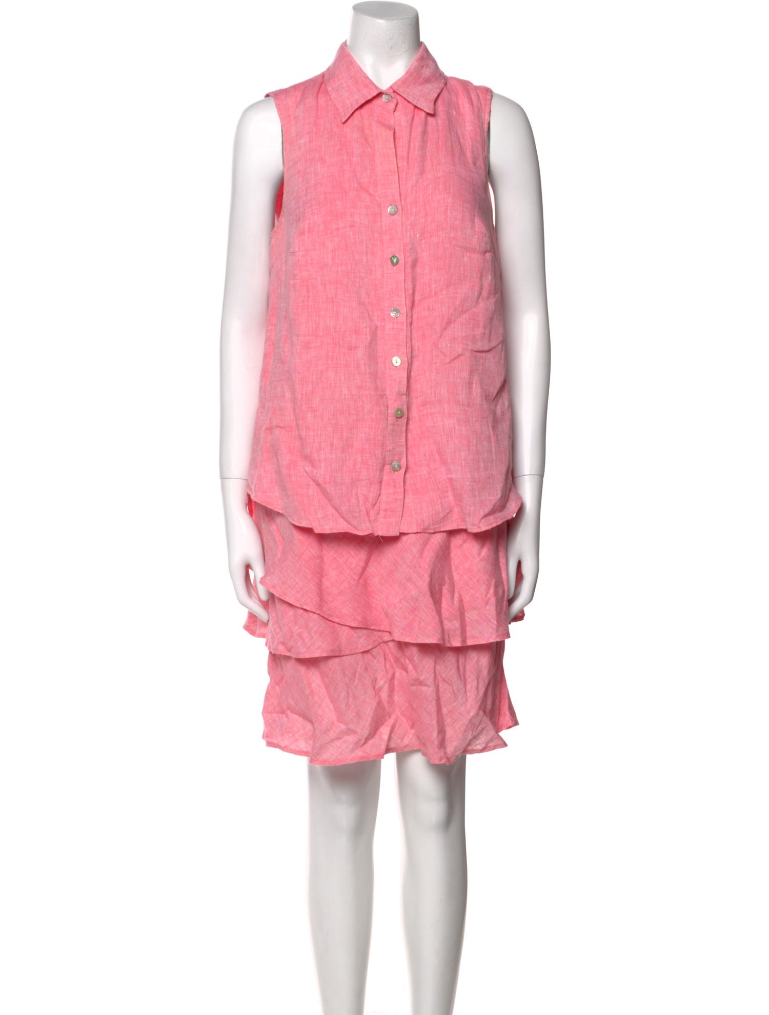 Finley Linen Knee-Length Dress