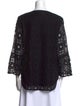 Finley Bamboo Lace Pattern Blouse