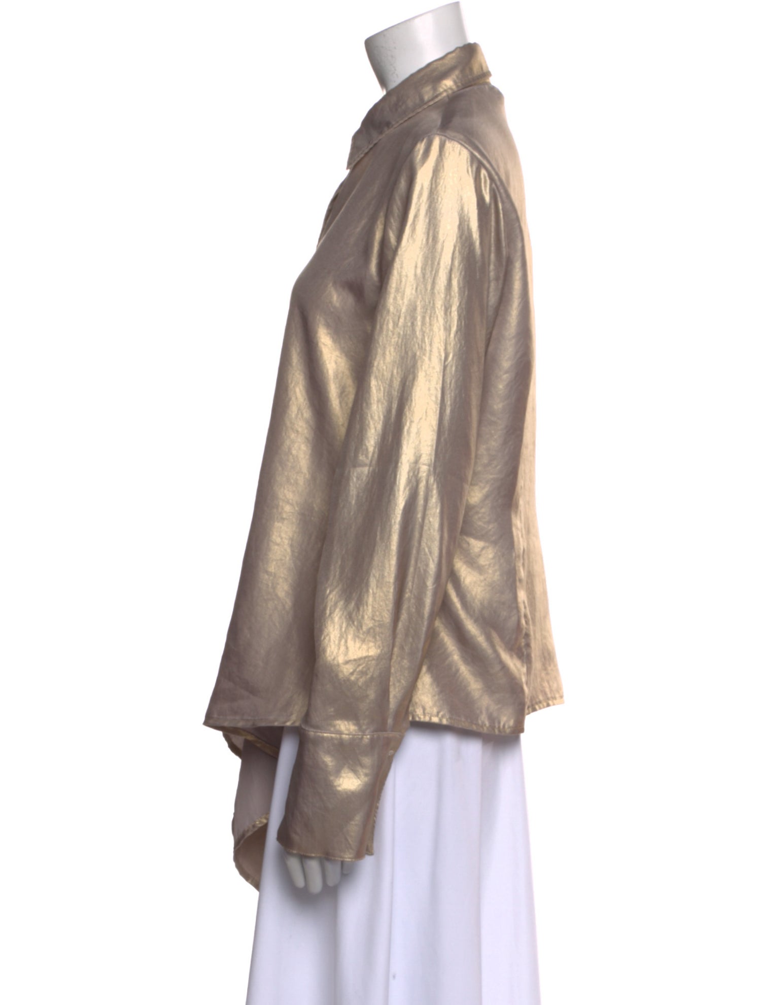 Finley Long Sleeve Button-Up Top