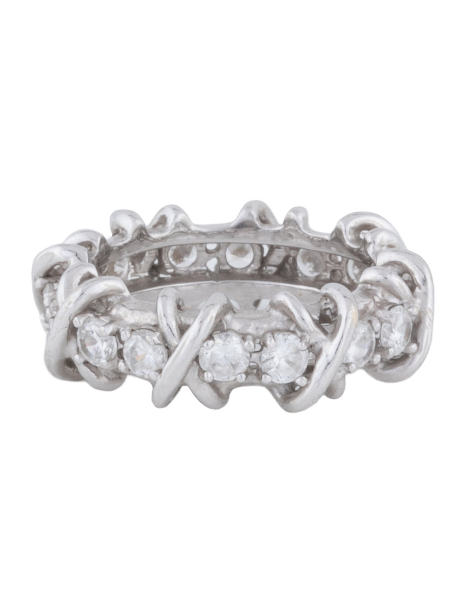 Fantasia by DeSerio 14K Cubic Zirconia Eternity Ring