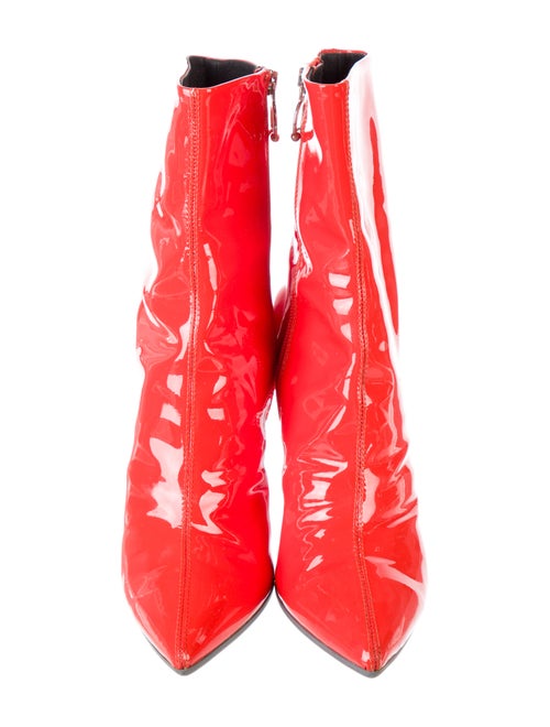 Fenty Patent Leather Lace-Up Boots