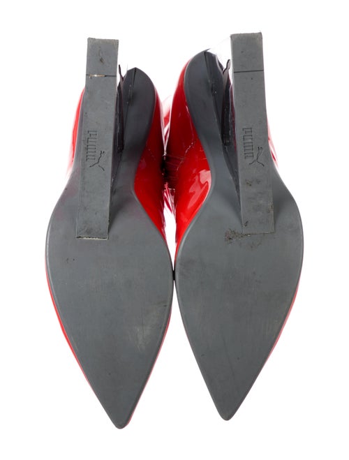 Fenty Patent Leather Lace-Up Boots