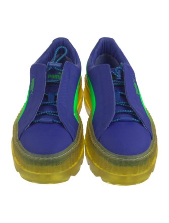 Fenty x Puma Rubber Colorblock Pattern Sneakers