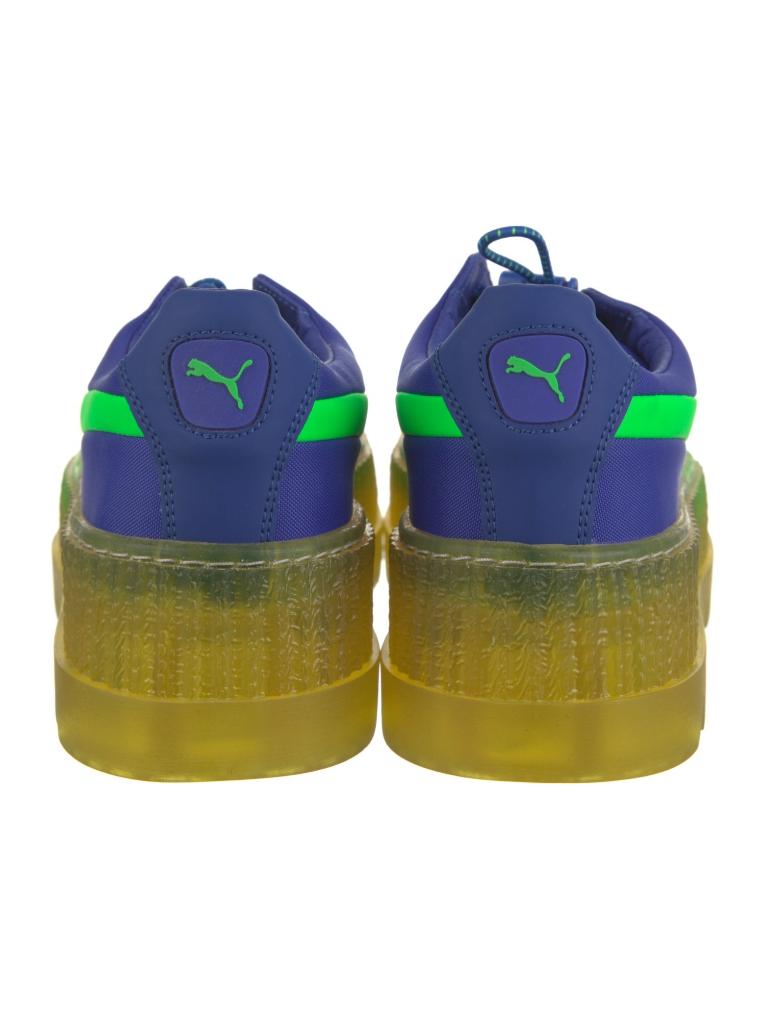 Fenty x Puma Rubber Colorblock Pattern Sneakers