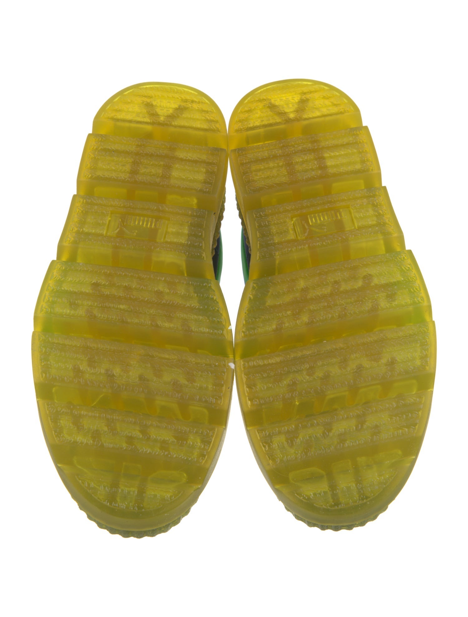 Fenty x Puma Rubber Colorblock Pattern Sneakers