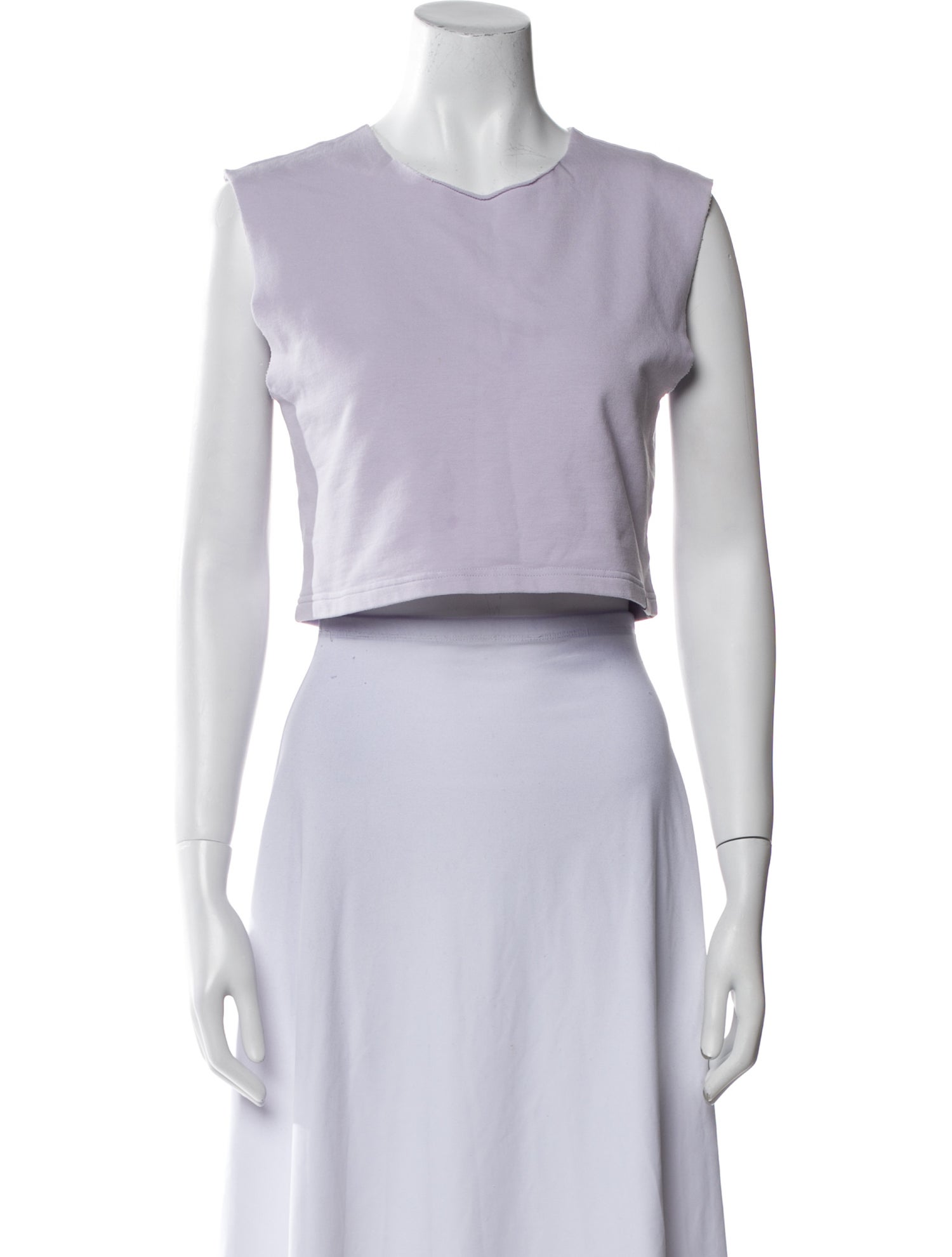 Fenty Crew Neck Sleeveless Crop Top