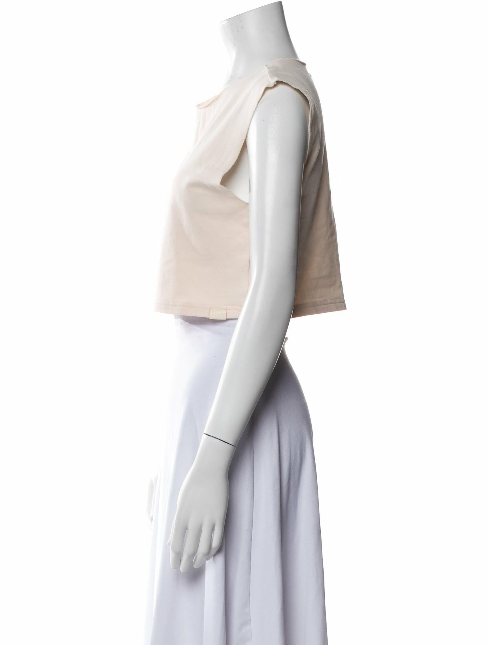 Fenty Crew Neck Sleeveless Crop Top